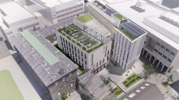 Artist’s impression of E3 Learning Foundry at Trinity College Dublin. Photograph: TCD